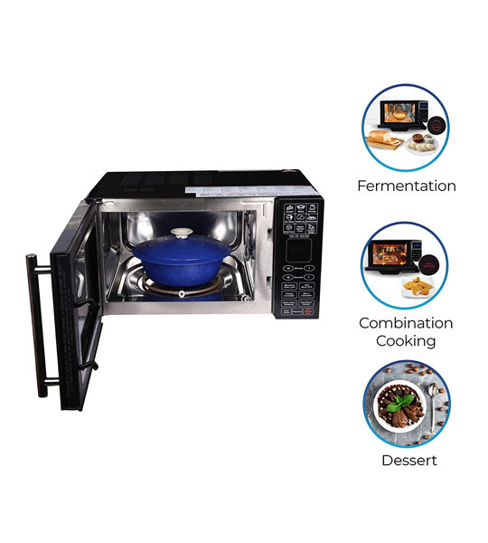 IFB 25 L Convection Microwave Oven (25BC4, Black, Floral Design, With